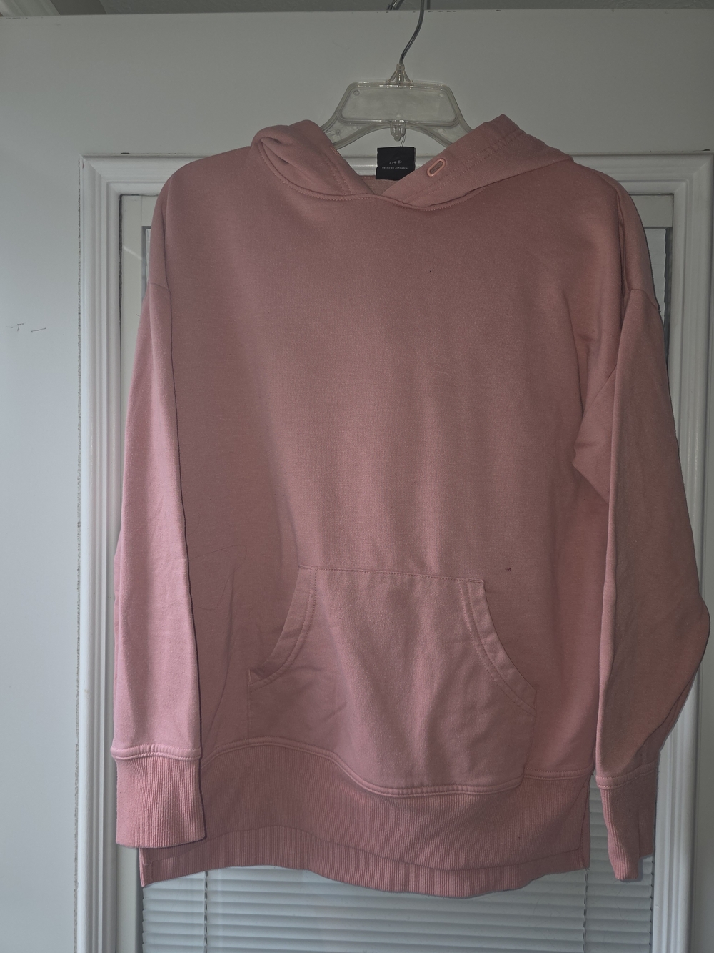 Women's Rose Pink Pullover Hoodie